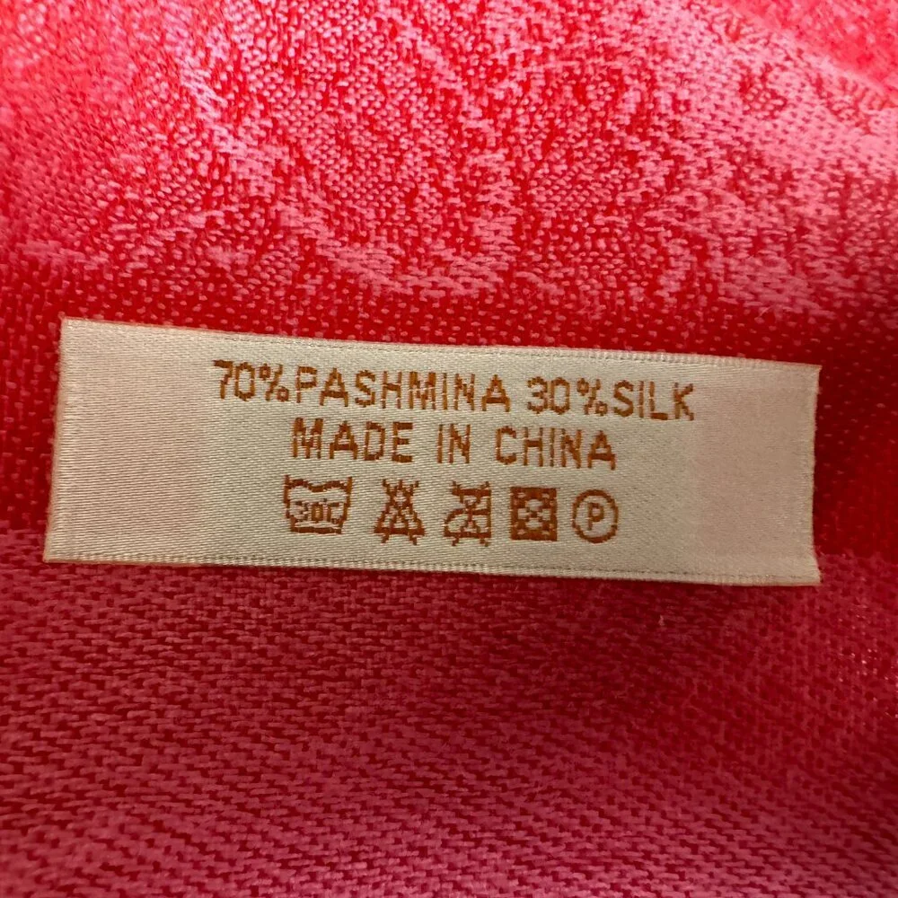 NWOT Pashmina Pink Scarf